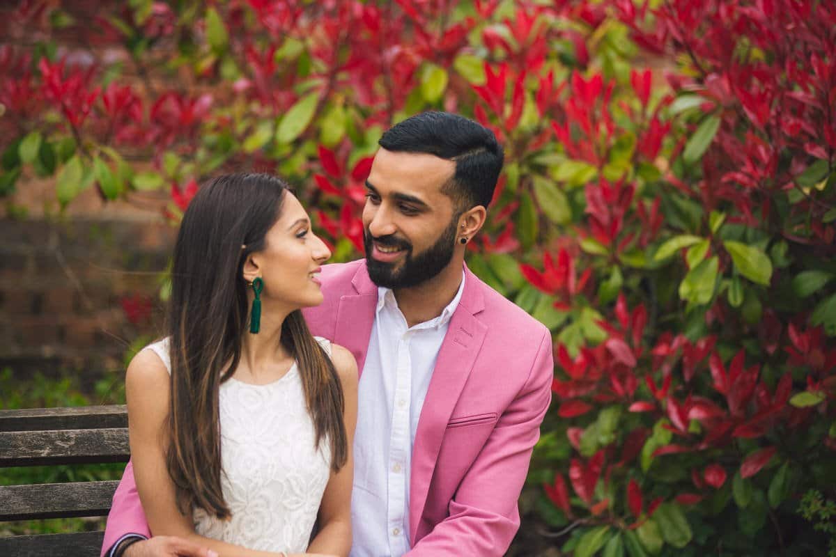 walsall arboretum pre wedding shoot