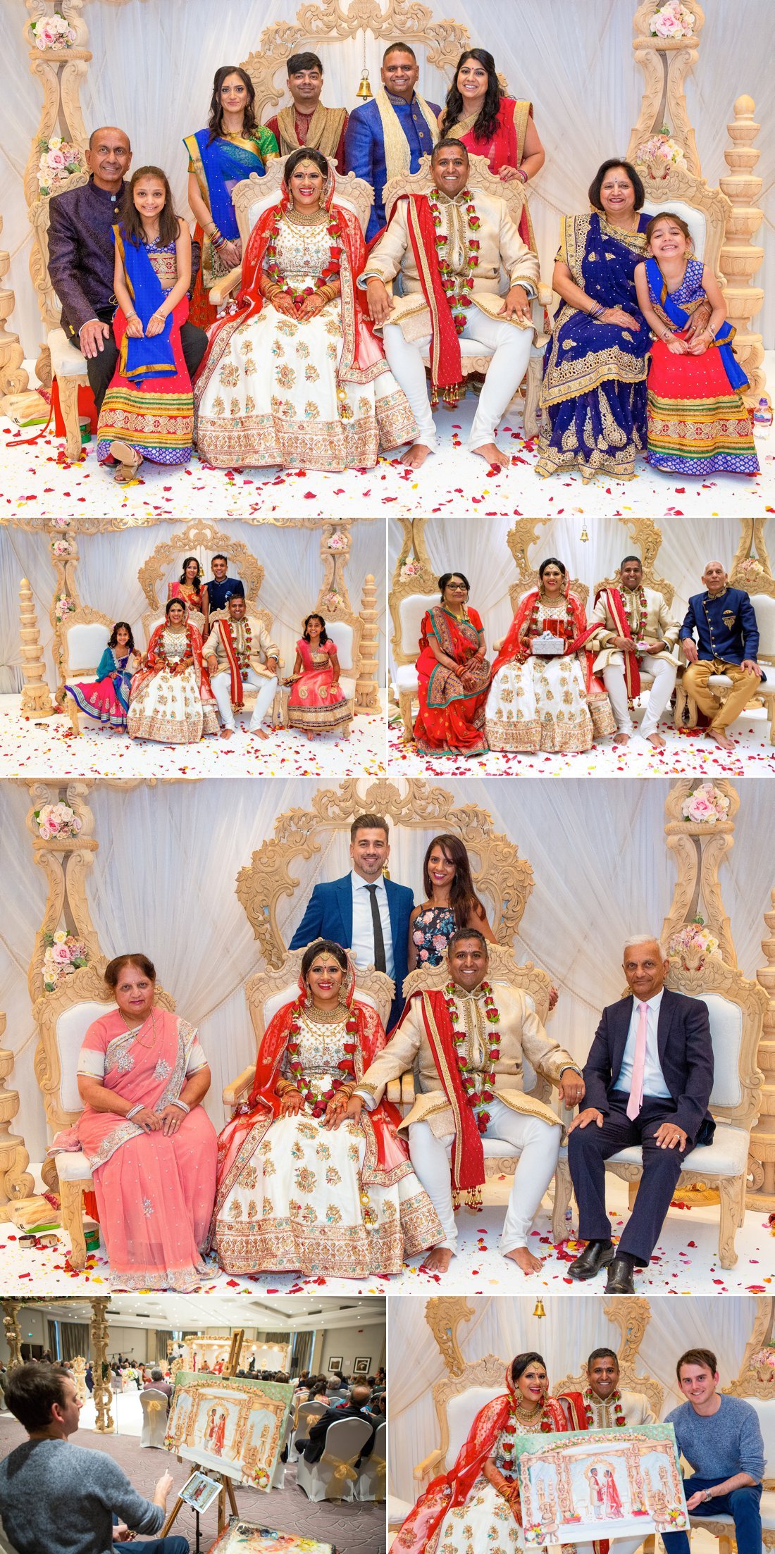 Hindu wedding Photography and Video at the Belfry Hotel 12