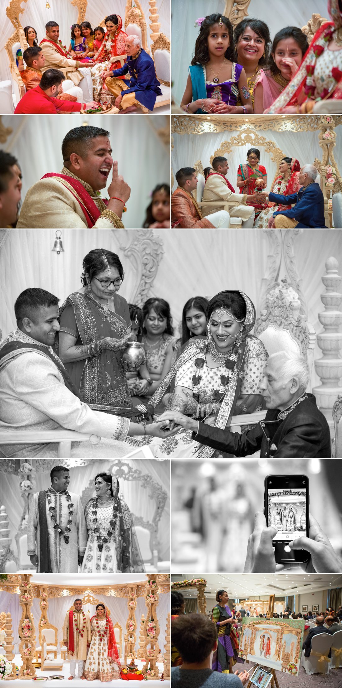 Hindu wedding Photography and Video at the Belfry Hotel 9