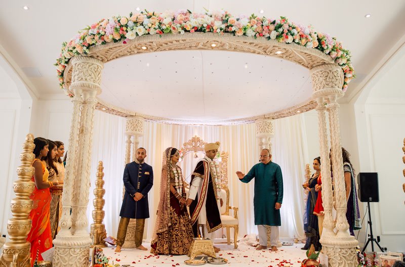 kisha and florika hindu wedding ceremony