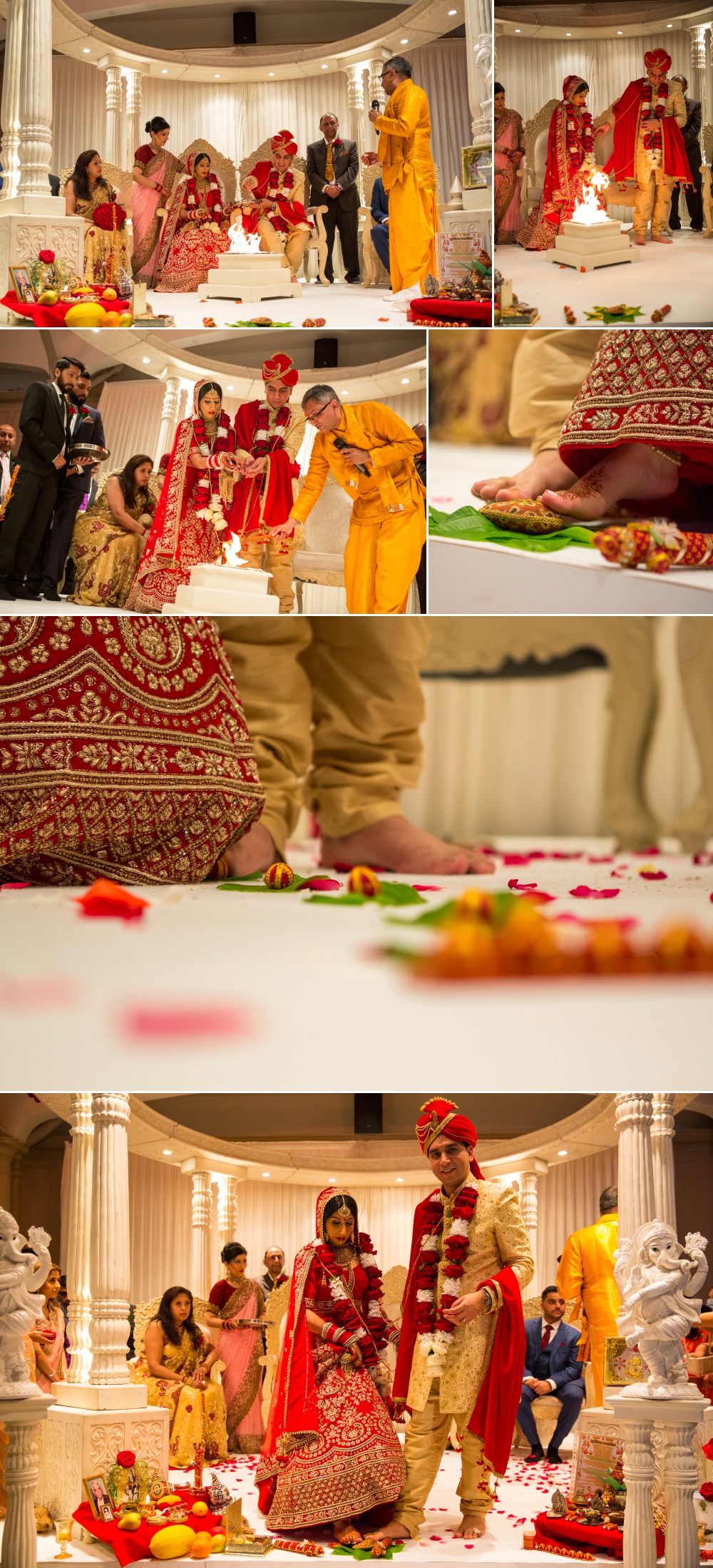 Hindu Wedding Photography at Grand Station 16