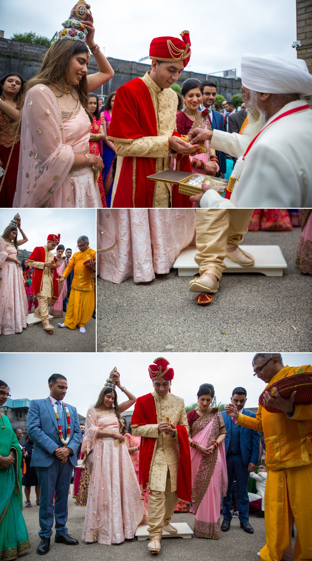 Hindu Wedding Photography at Grand Station 8