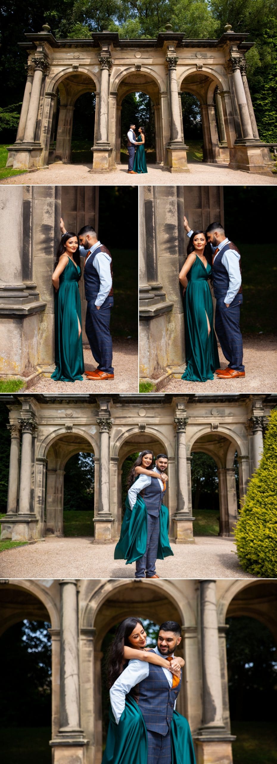 Pre wedding shoot at Trentham Gardens 6 scaled