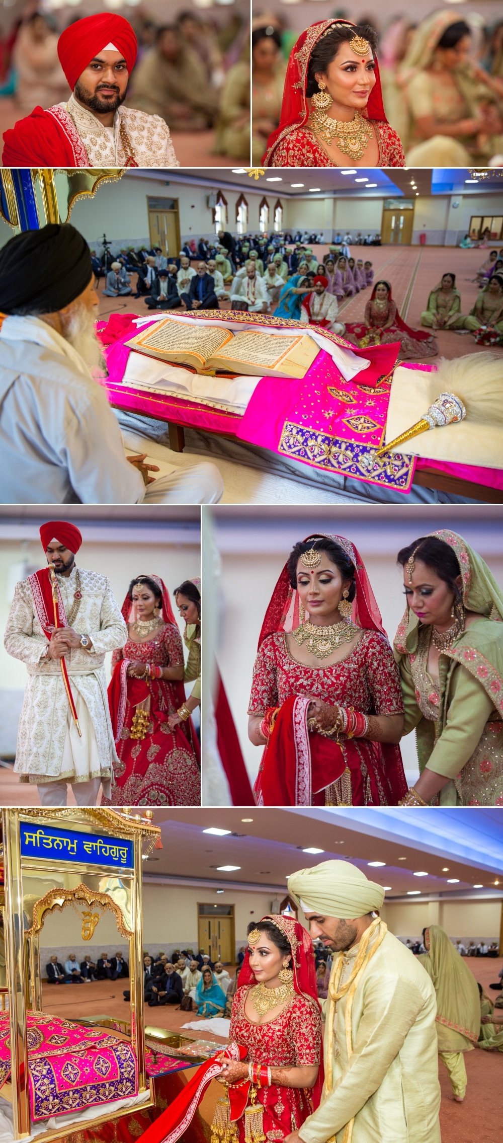 Sikh Wedding Photography at Rose Garden 15