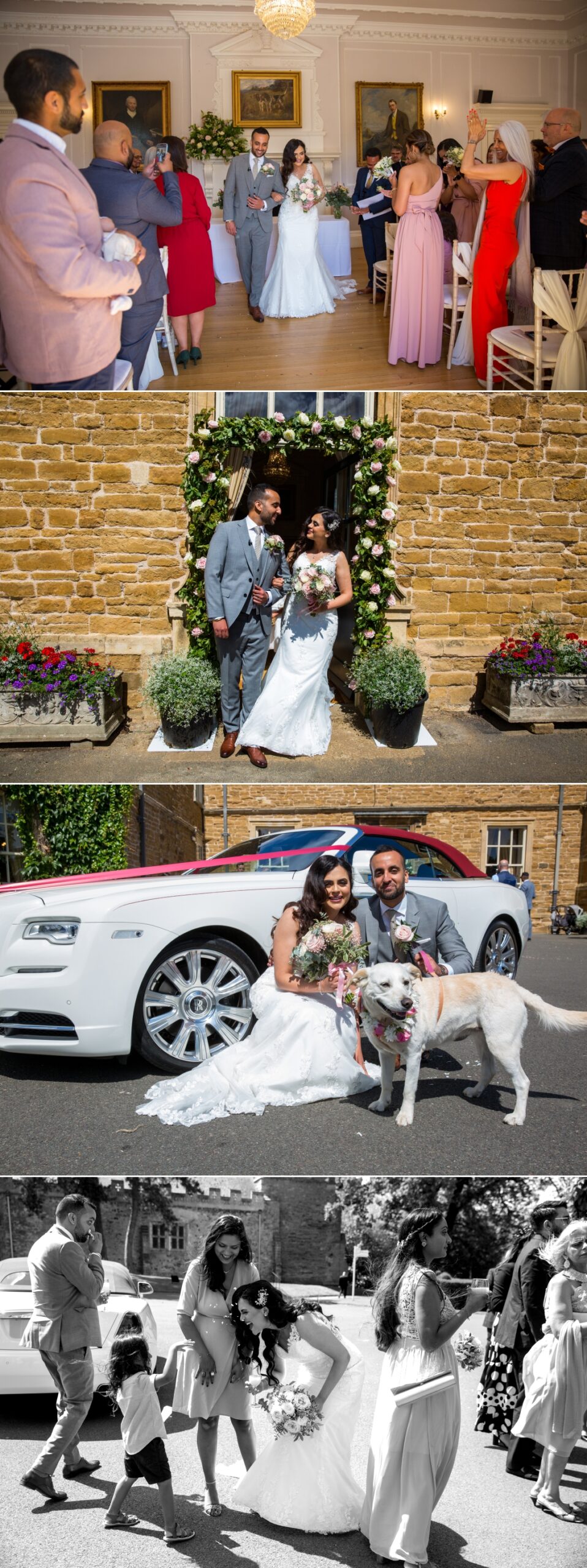 Civil Wedding Photography Videography at Brooksby Hall 7 scaled