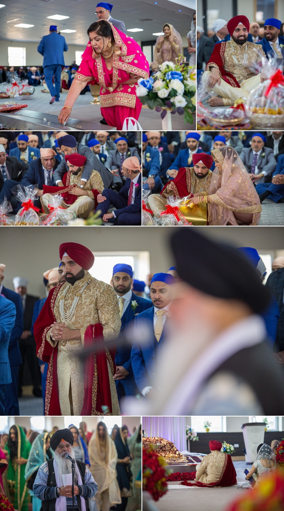 Sikh Wedding at Edgbaston Cricket Ground 13