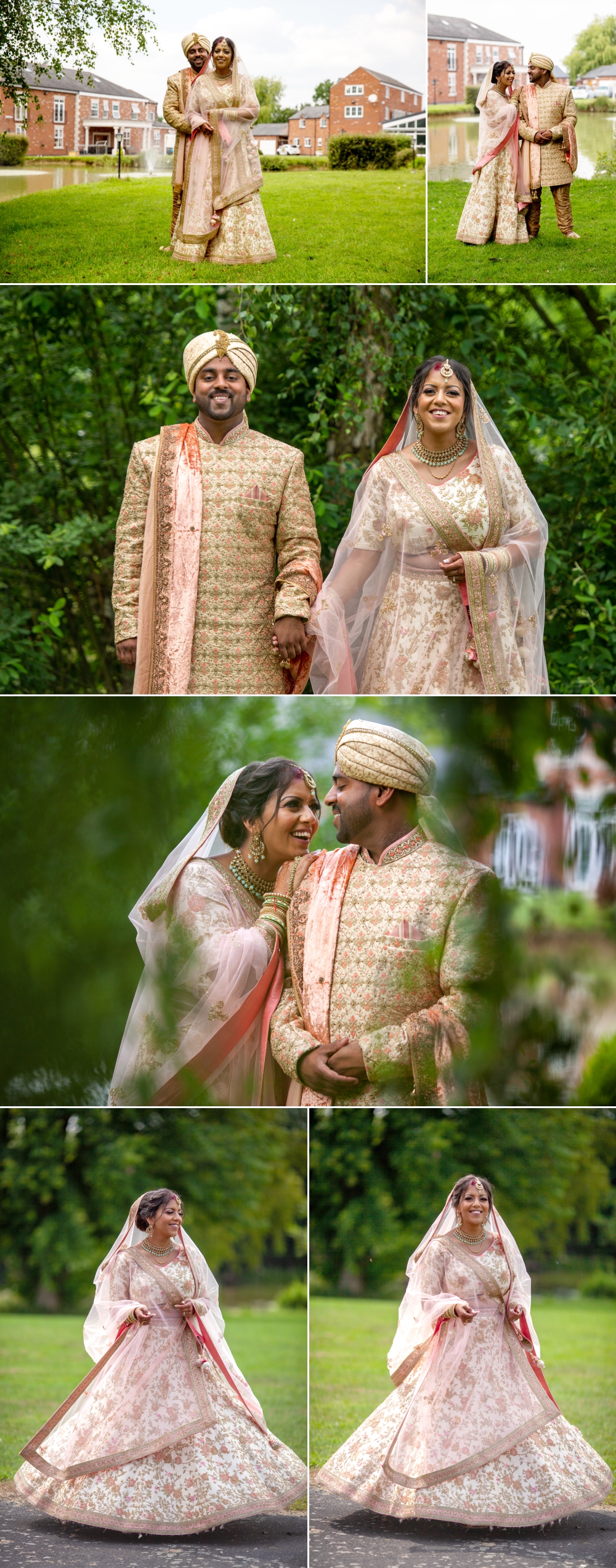 Hindu wedding photography at Lakeside side 11