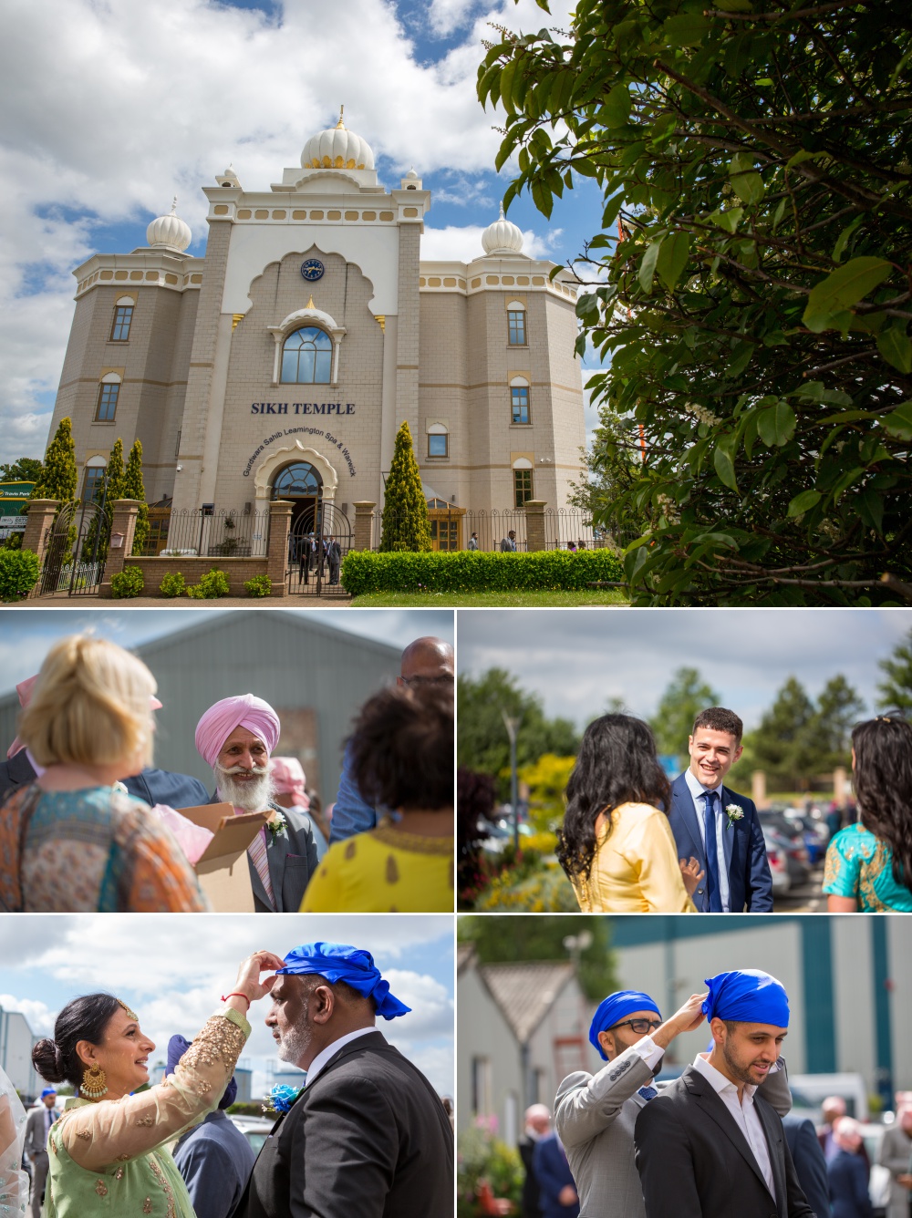 Sikh Wedding Photography at Nailcote Hall Bally and Sukhpreet 11 1