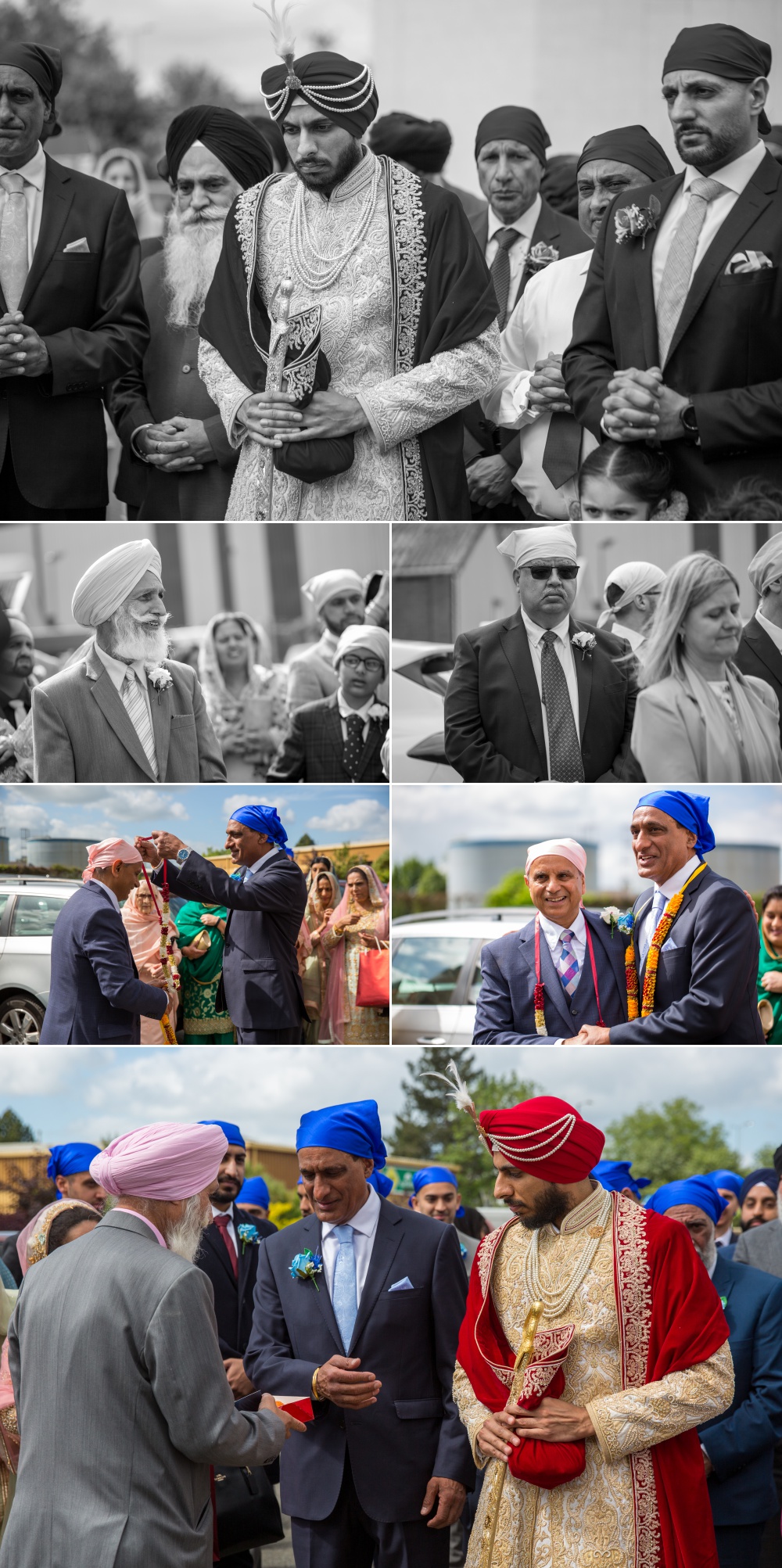 Sikh Wedding Photography at Nailcote Hall Bally and Sukhpreet 12 1