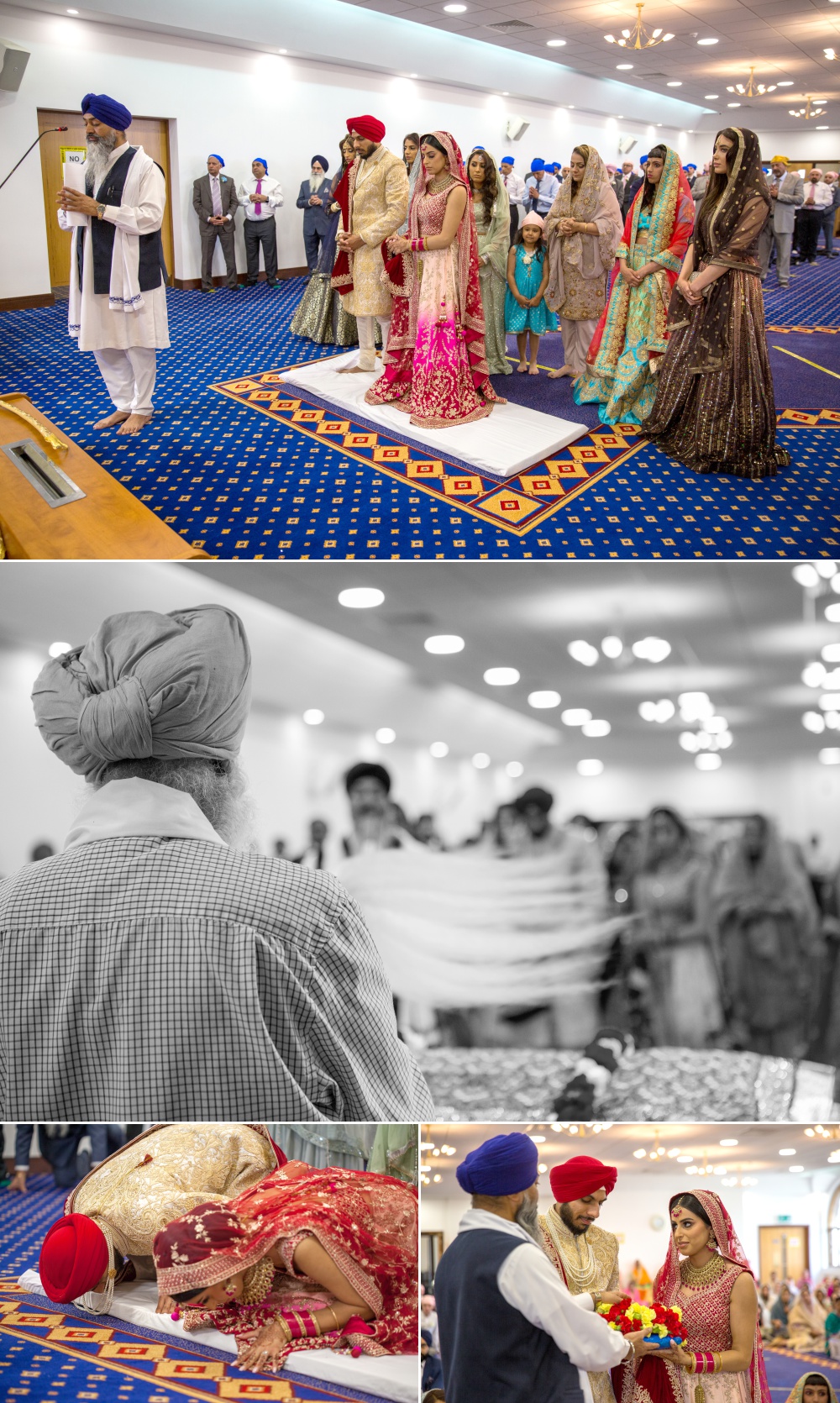 Sikh Wedding Photography at Nailcote Hall Bally and Sukhpreet 18 2