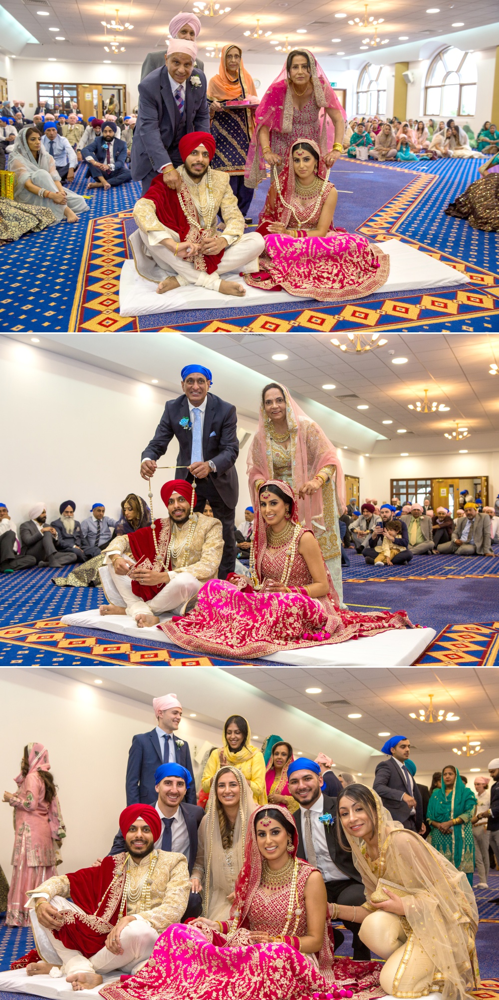 Sikh Wedding Photography at Nailcote Hall Bally and Sukhpreet 19 1