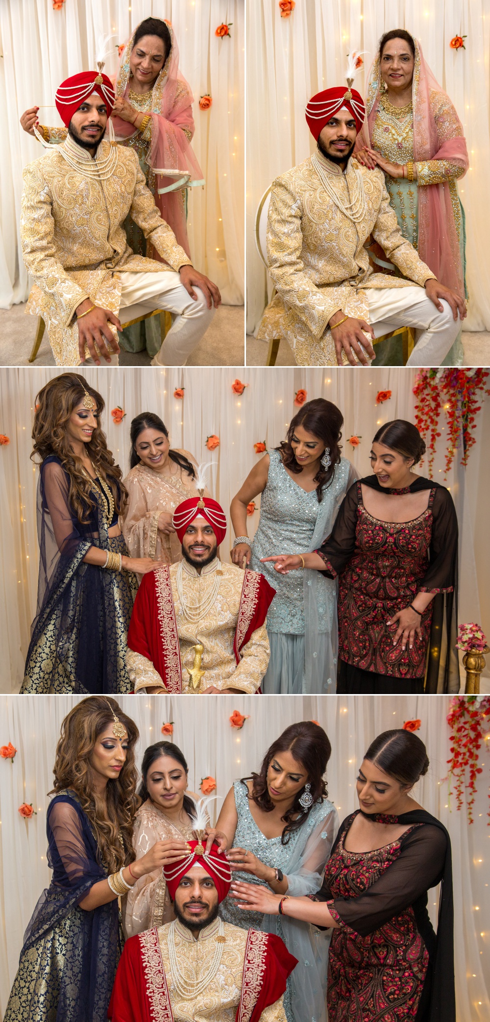 Sikh Wedding Photography at Nailcote Hall Bally and Sukhpreet 8 2