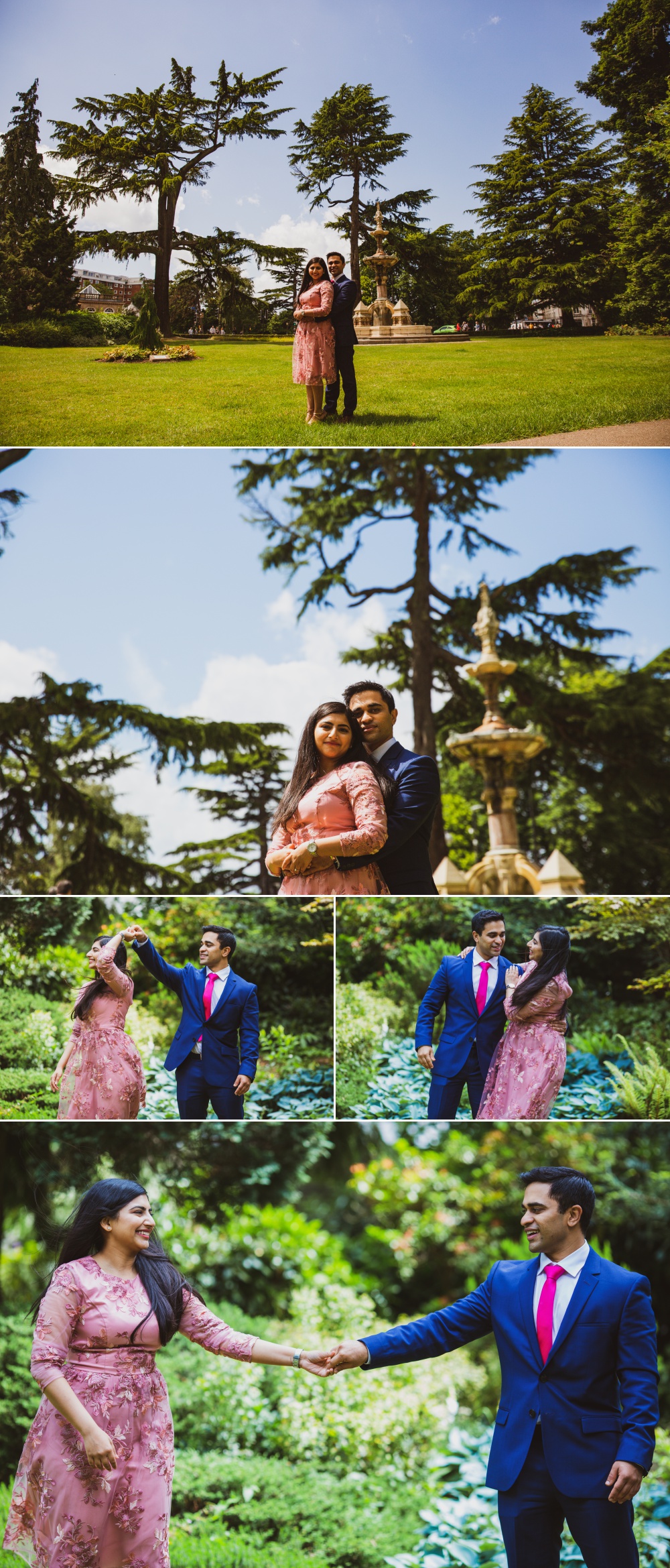 Pre wedding shoot in Jephson Gardens Leamington spa 4