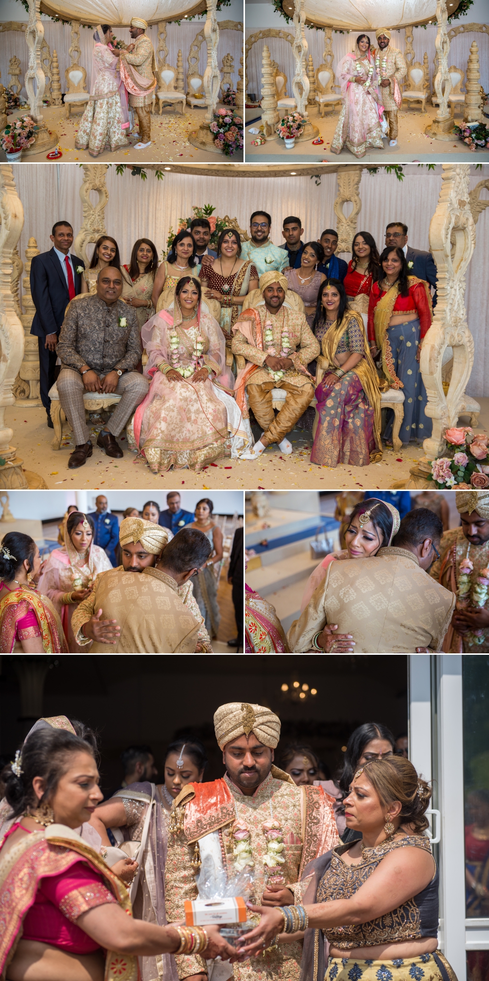 Hindu wedding photography at Lakeside side 8