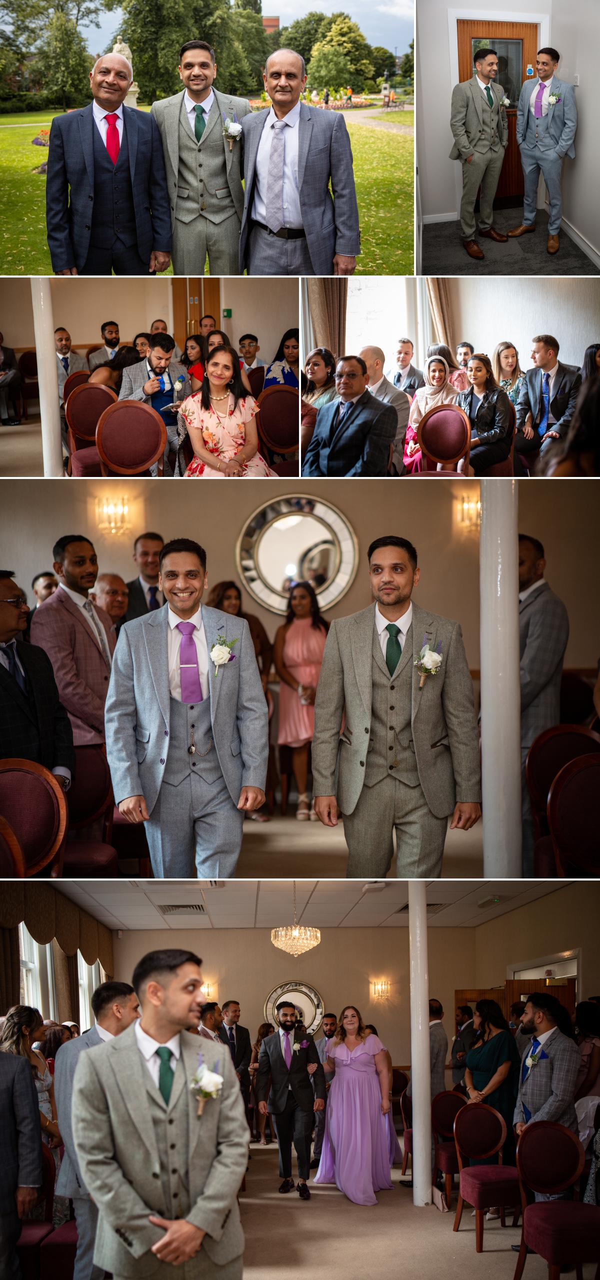 asian wedding photography at lichfield registry office 6