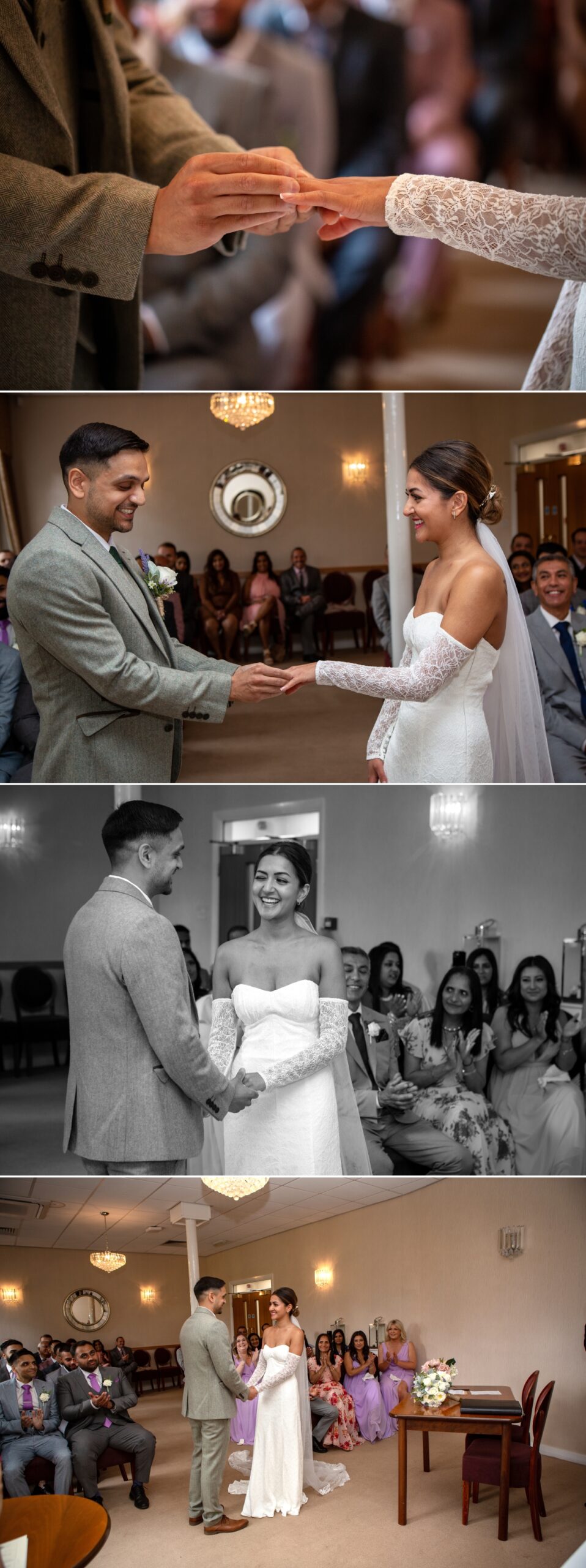 asian wedding photography at lichfield registry office 9