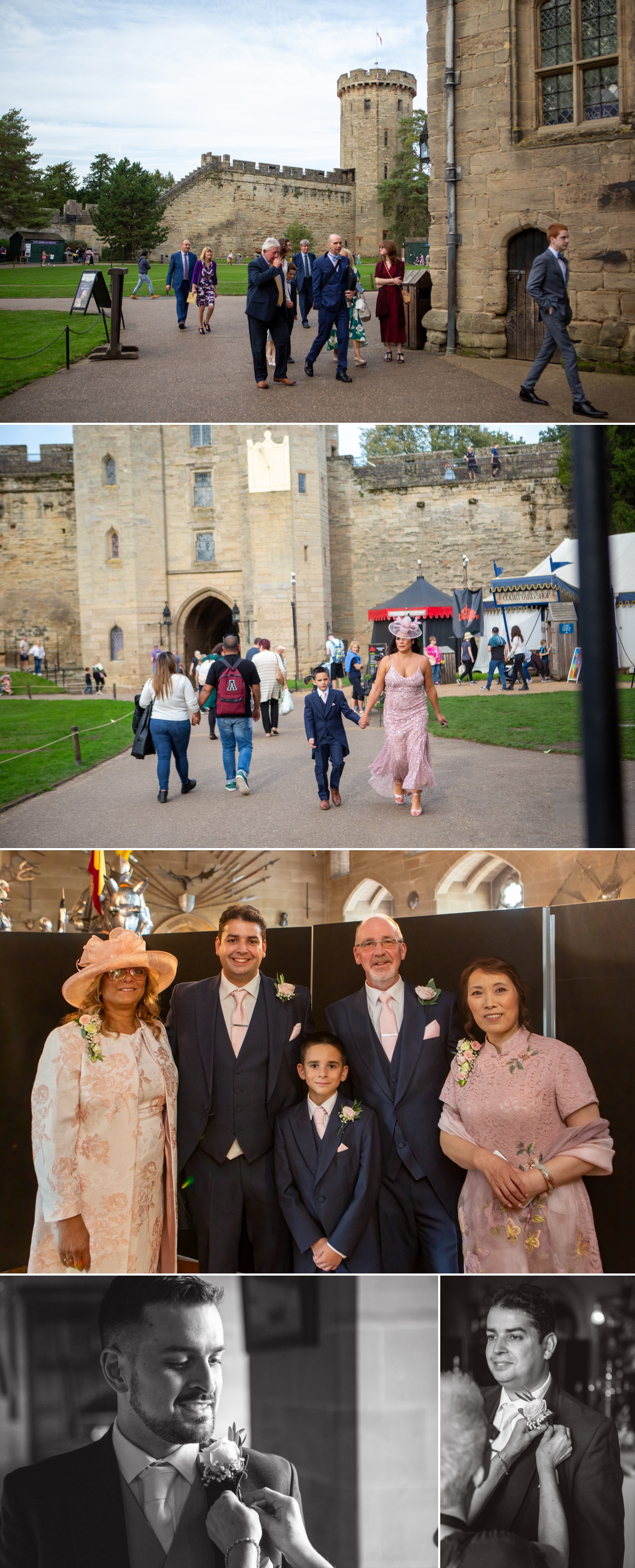 Warwick Castle wedding Photography 14