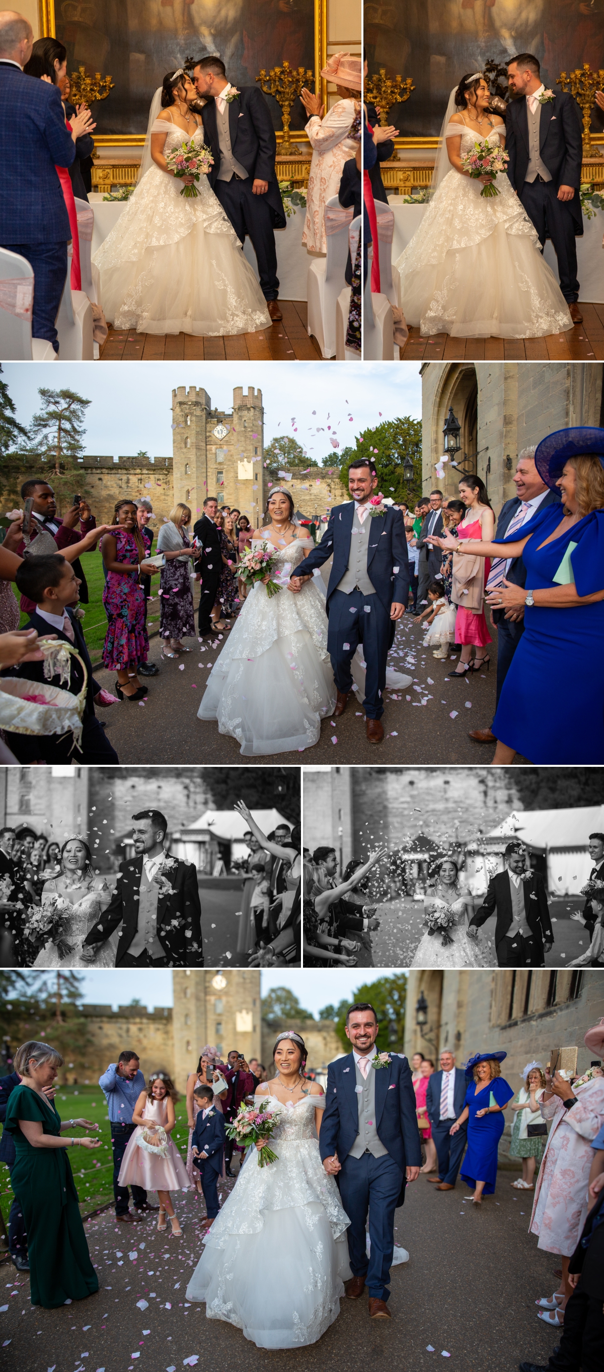 Warwick Castle wedding Photography 20