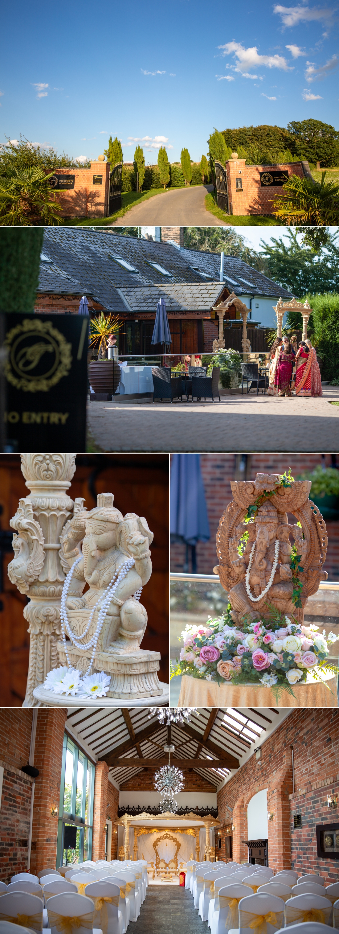 Fusion Hindu Wedding Photography at Goosdale 1