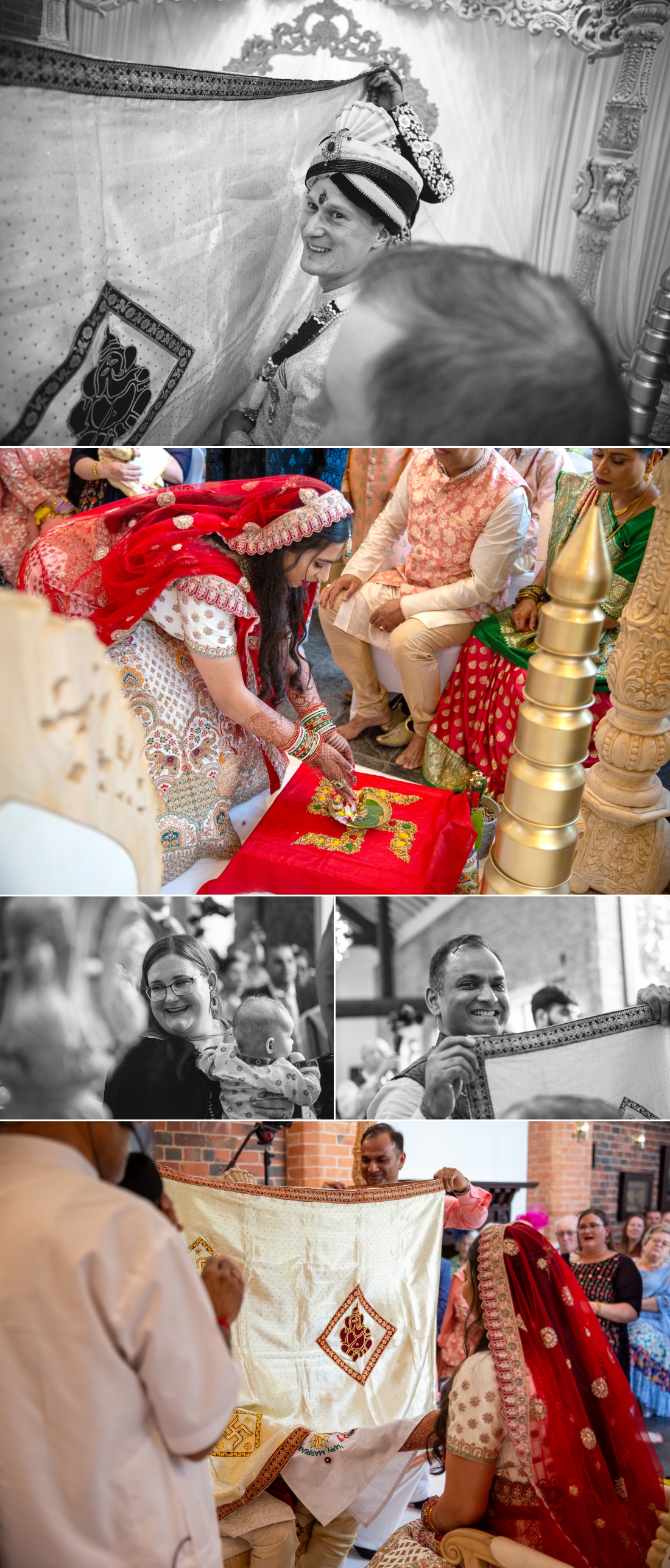 Fusion Hindu Wedding Photography at Goosdale 11