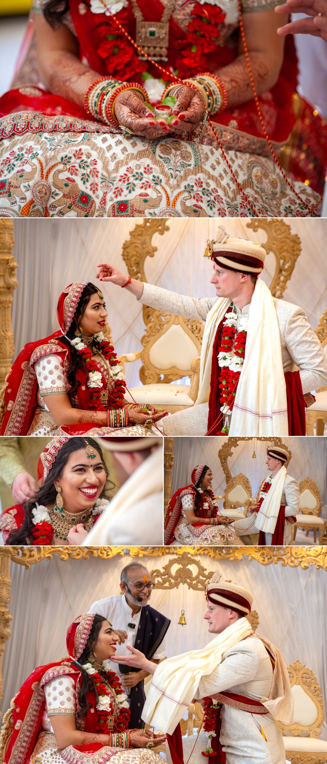 Fusion Hindu Wedding Photography at Goosdale 19