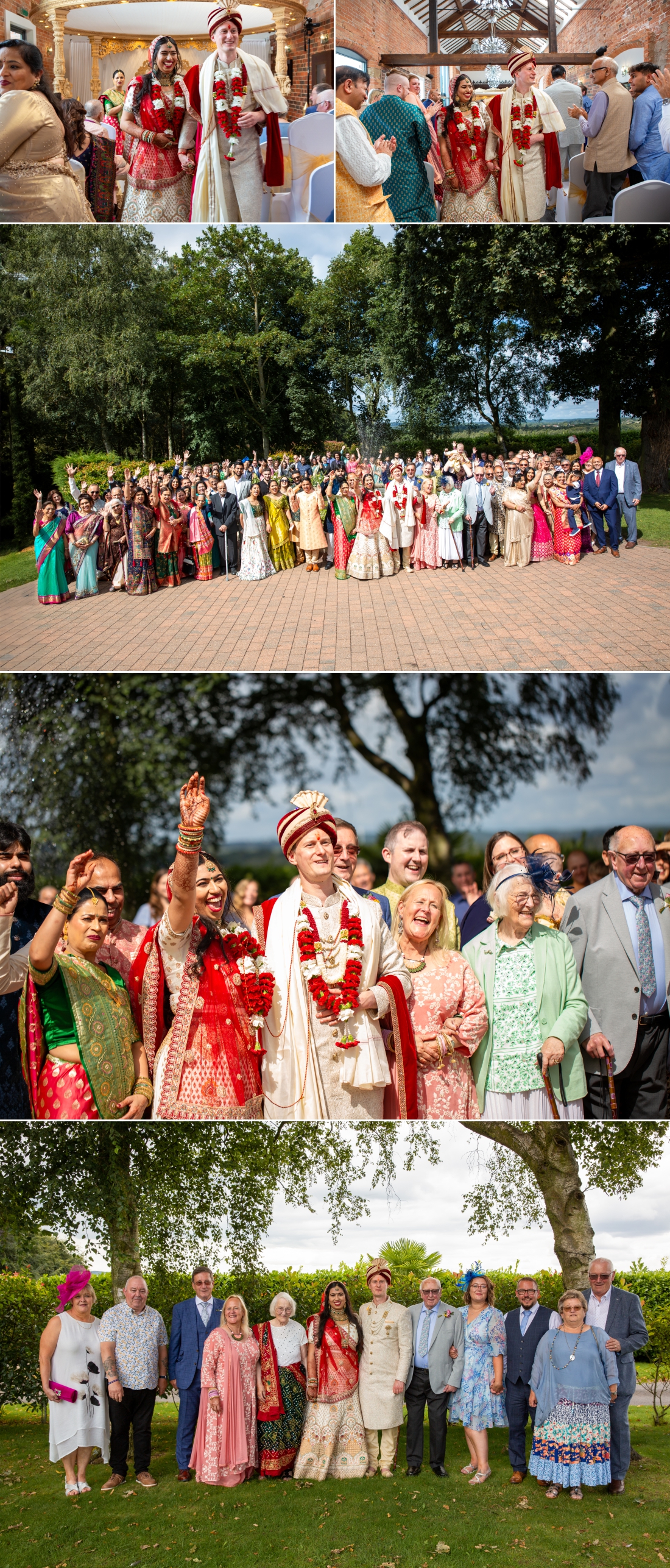 Fusion Hindu Wedding Photography at Goosdale 22