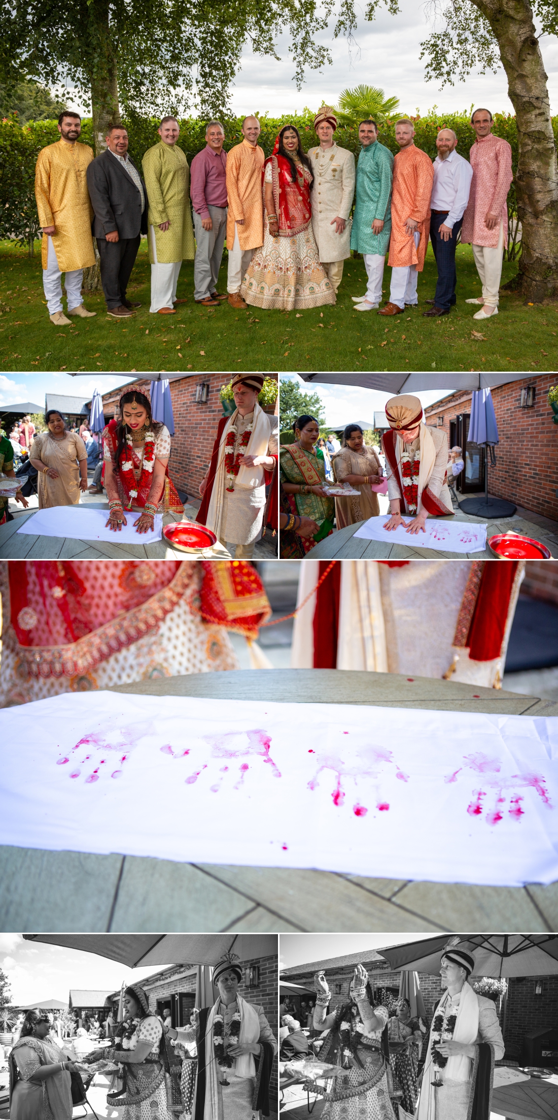 Fusion Hindu Wedding Photography at Goosdale 23
