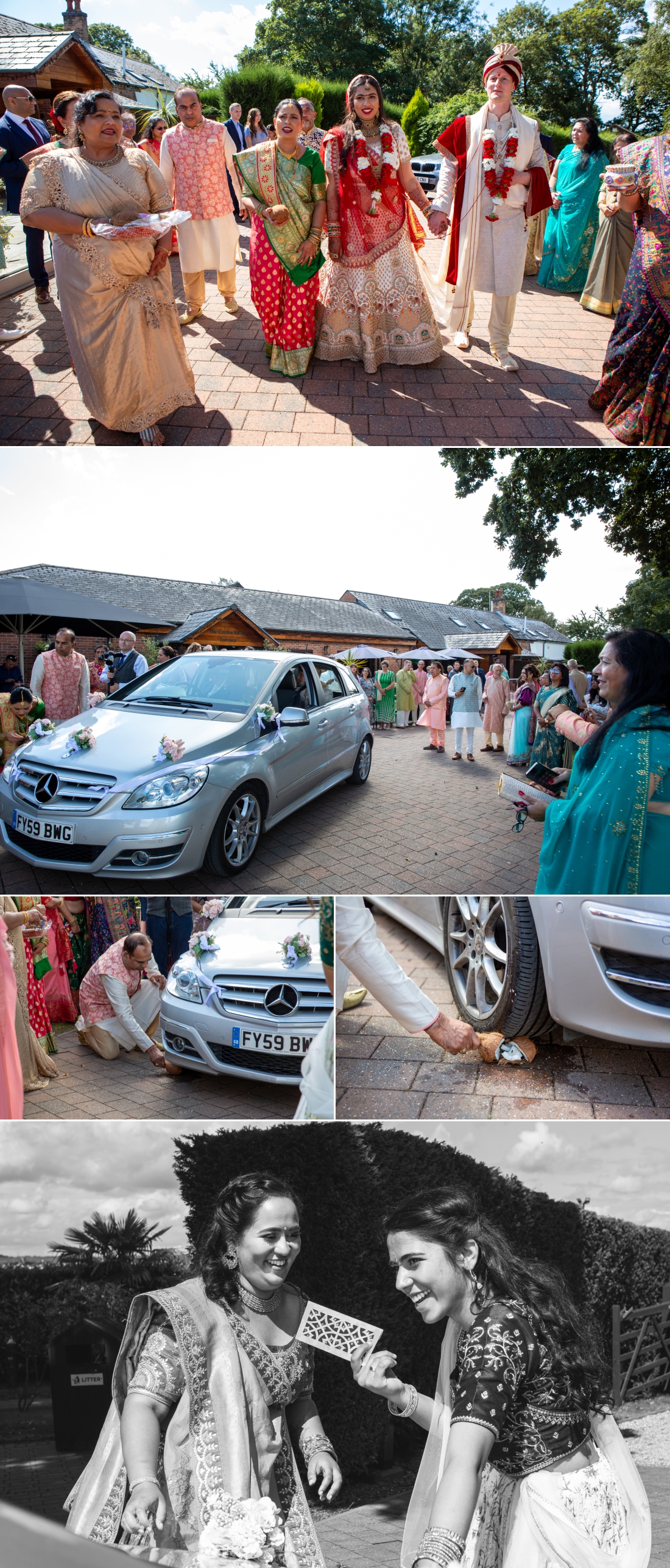 Fusion Hindu Wedding Photography at Goosdale 24