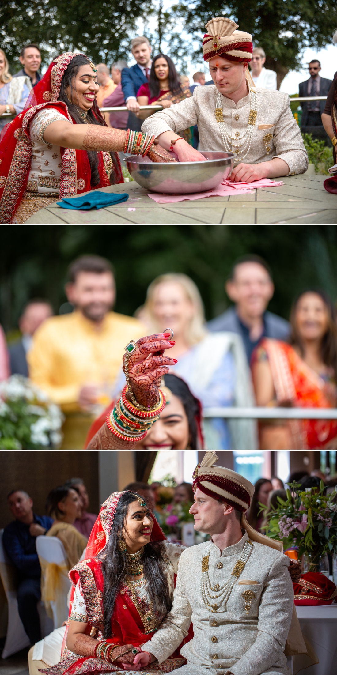 Fusion Hindu Wedding Photography at Goosdale 33