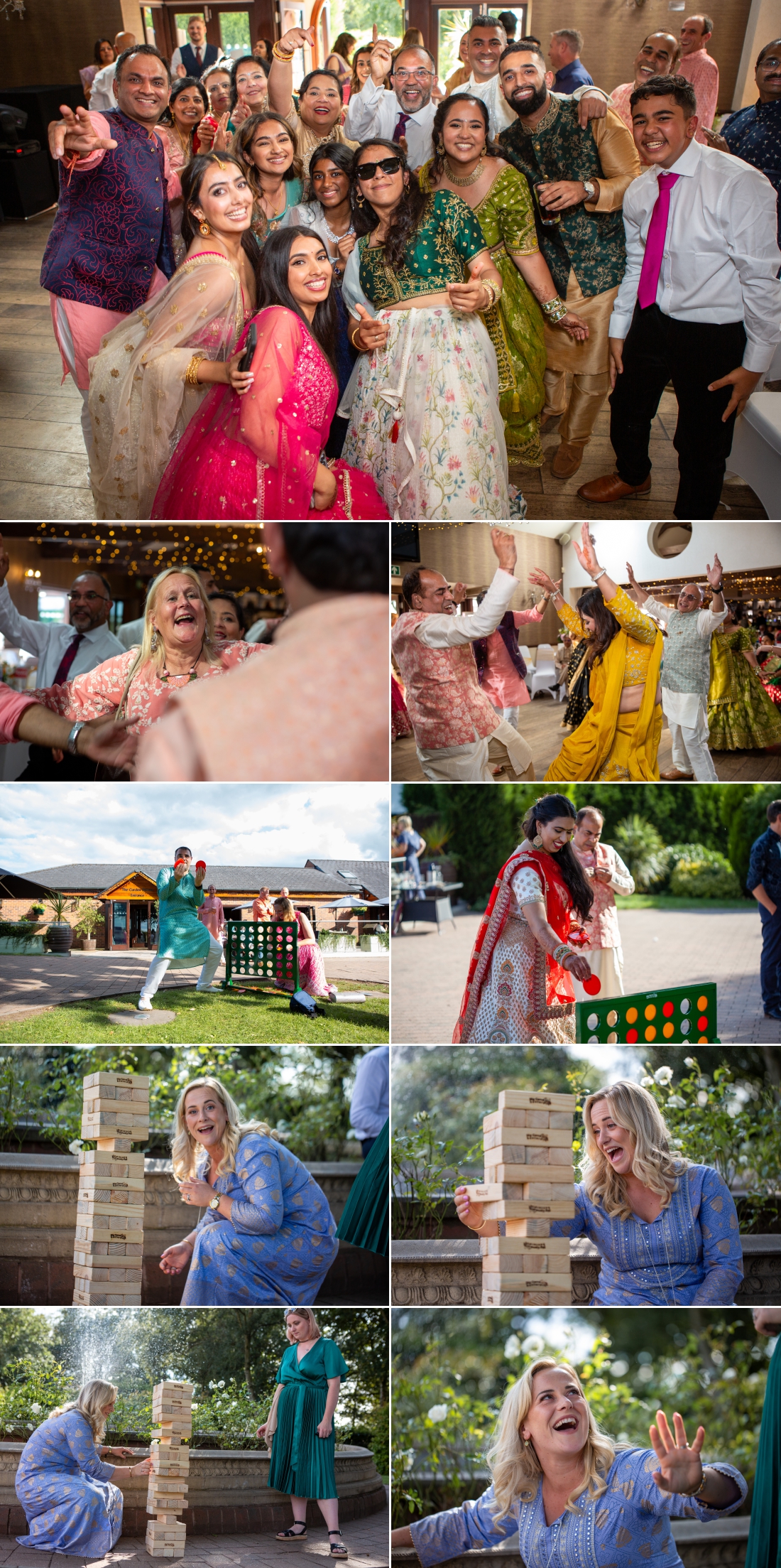 Fusion Hindu Wedding Photography at Goosdale 39