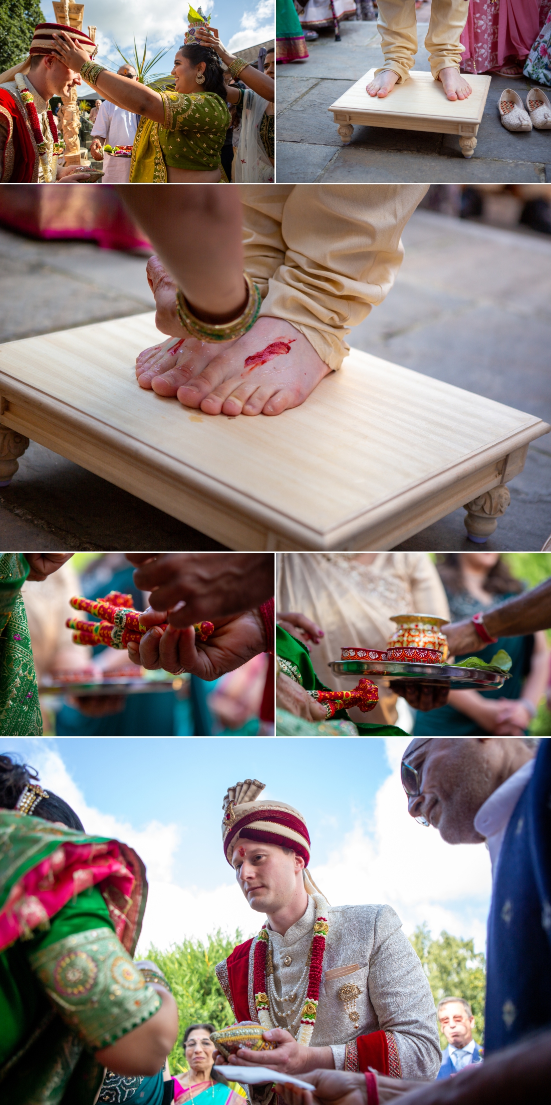 Fusion Hindu Wedding Photography at Goosdale 6