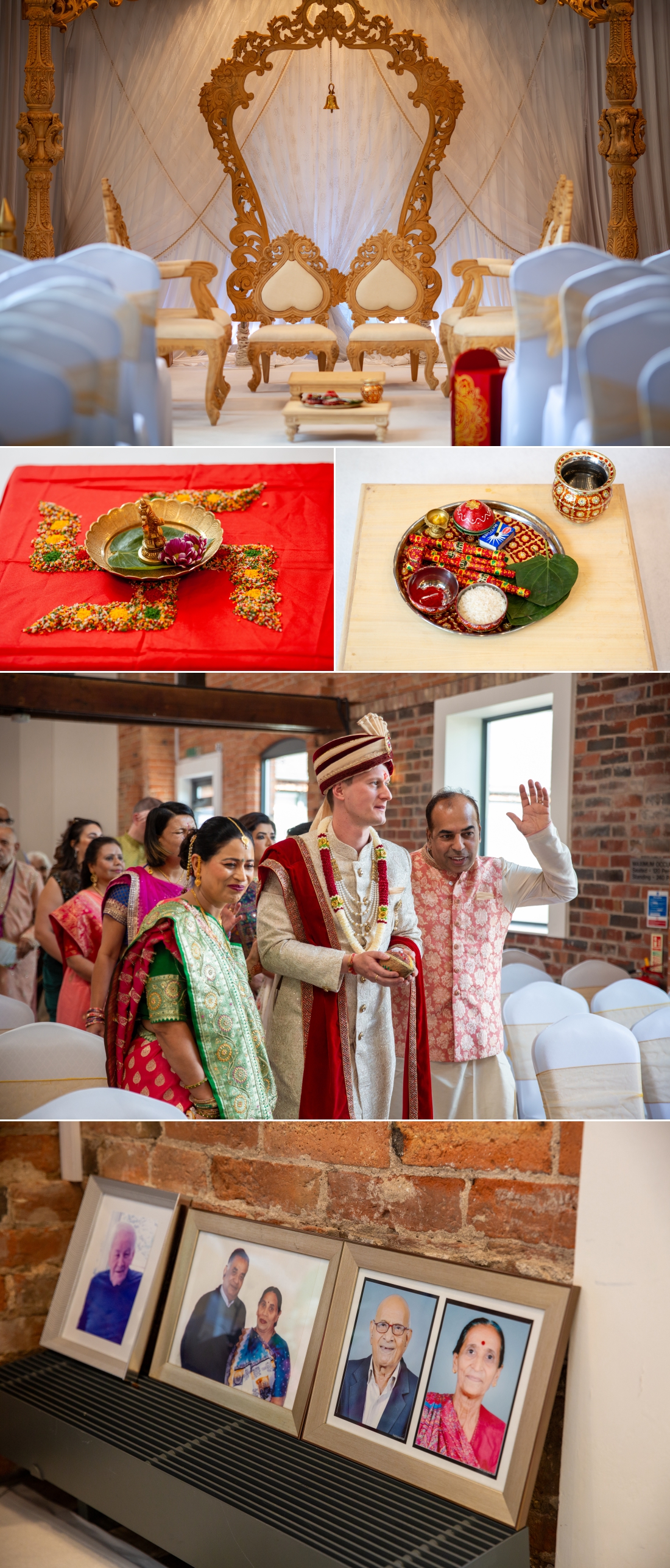 Fusion Hindu Wedding Photography at Goosdale 8