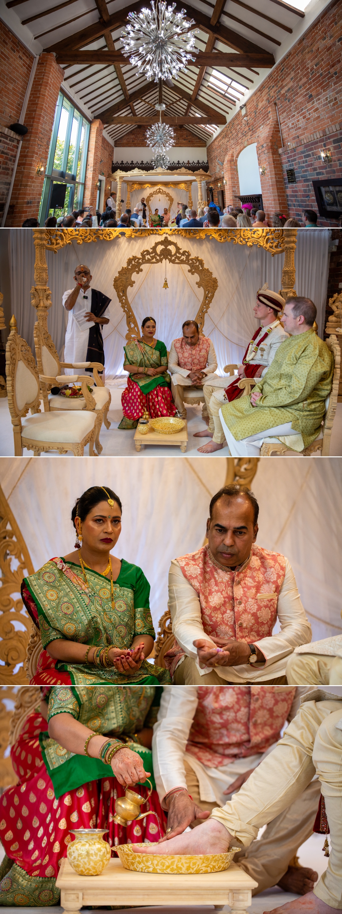 Fusion Hindu Wedding Photography at Goosdale 9